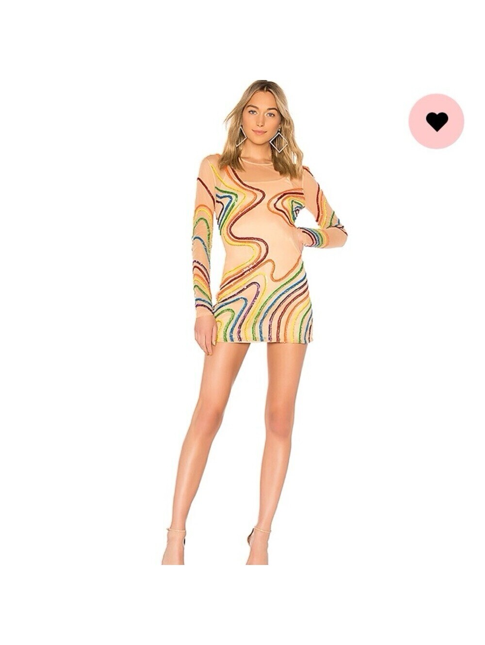 X by NBD Borealis Mini in Rainbow NWT
